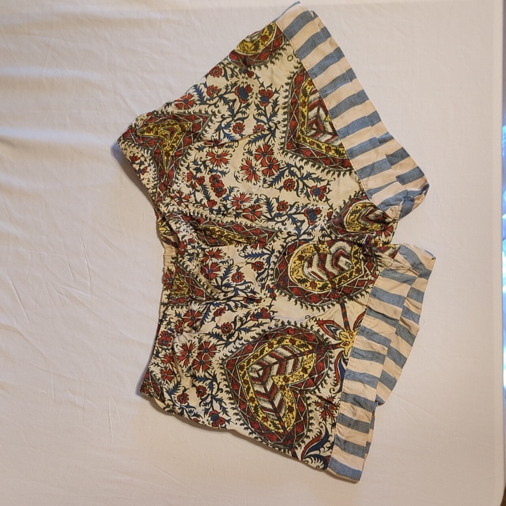 Intimissimi paisley satin sleepwear shorts